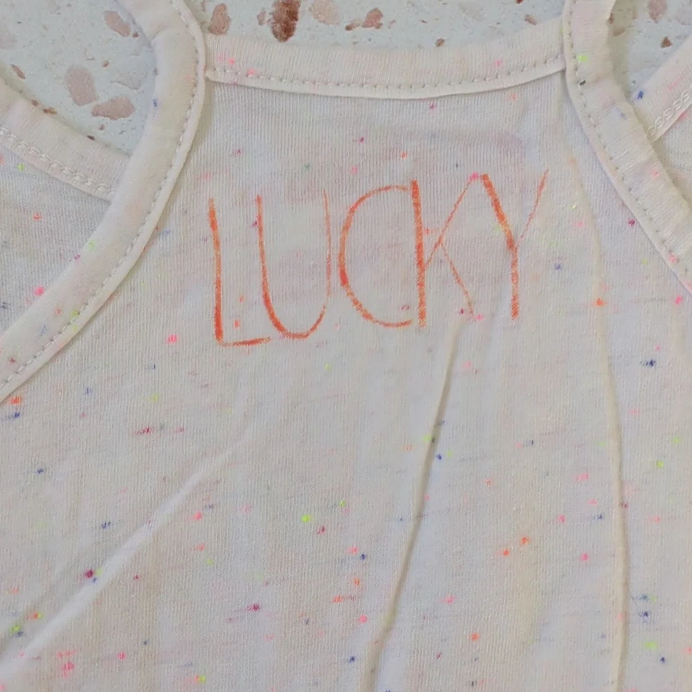 Lucky Brand | Hula Ukulele Glitter Bear Graphic Camisole Top | 4